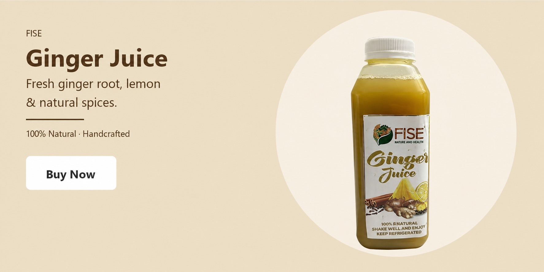 Ginger juice
